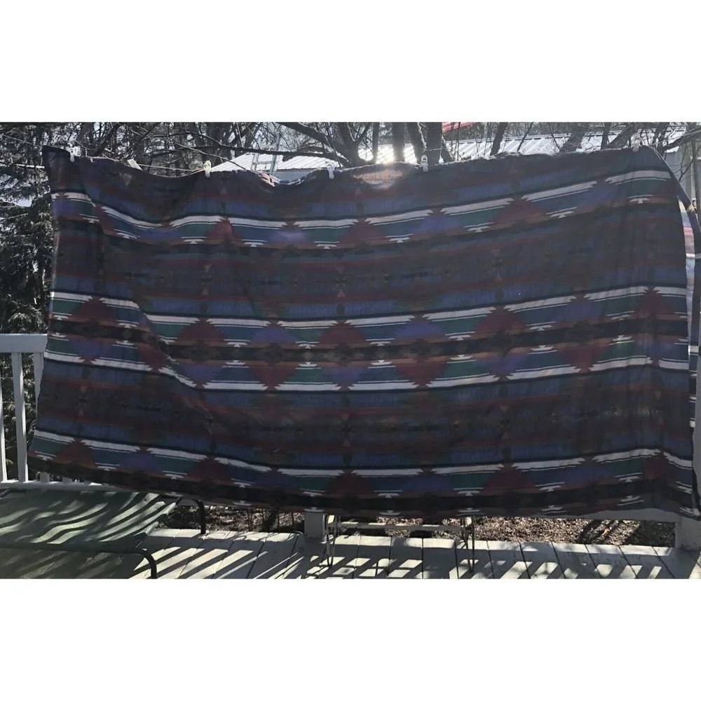 Vintage Springs Bedspread King Size Southwest Pattern made in USA